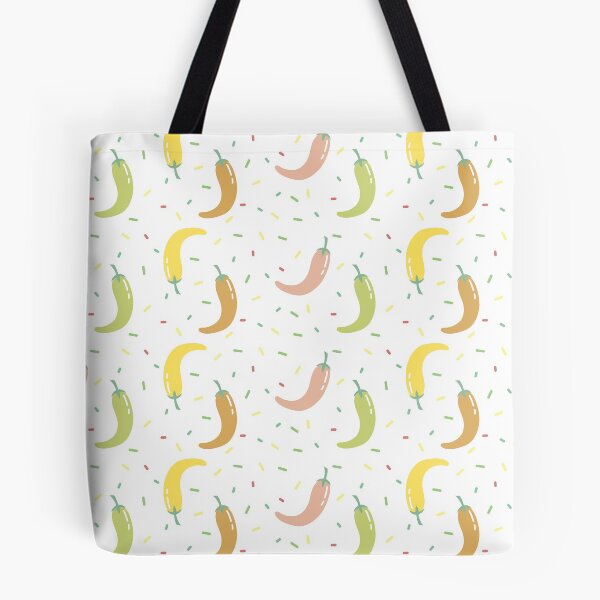 Item preview, Red Chili PATTERN, simple vegetable,vegan,summer fruit designed and sold by challengecafe.
