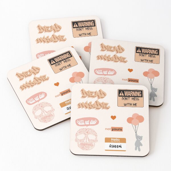Item preview, Orange Dead Inside Variety Pack designed and sold by everything4eva.