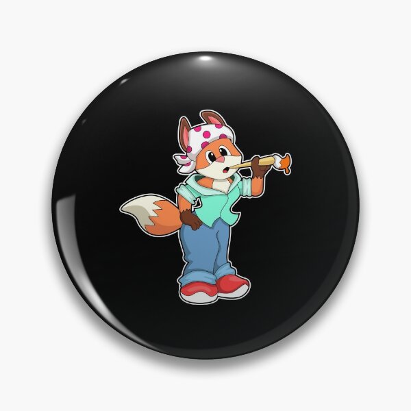 Item preview, Fox as Painter with Brush & Colour designed and sold by Snabdesign84.