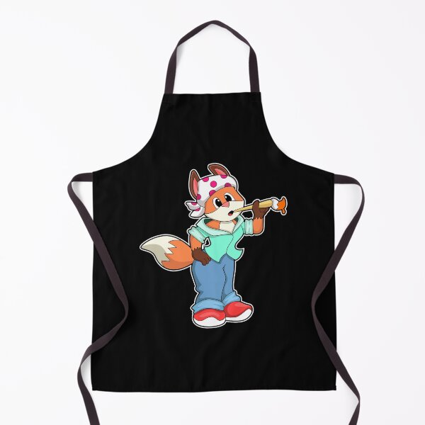 Item preview, Fox as Painter with Brush & Colour designed and sold by Snabdesign84.
