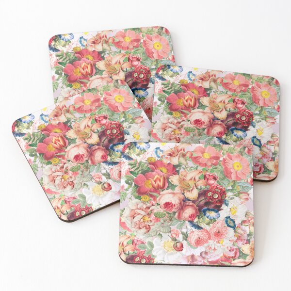 Item preview, Pastel Pink Roses | Vintage Botanical Illustrations designed and sold by KnightandMoon.