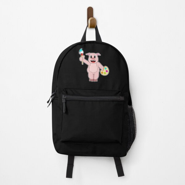 Item preview, Pig at Painting with Brush & Colour designed and sold by Snabdesign84.