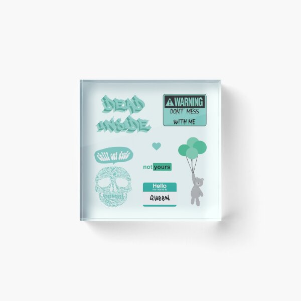 Item preview, Teal Dead Inside Variety Pack designed and sold by everything4eva.
