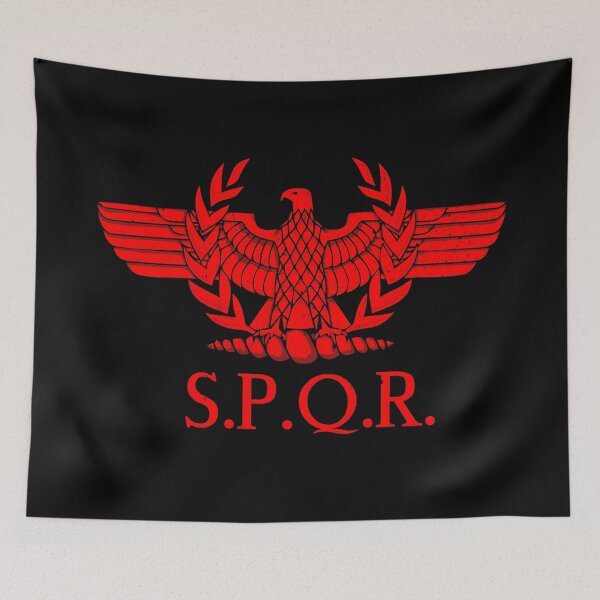 Item preview, Roman Standard - Rome - SPQR - Roman Empire - Red designed and sold by createdezign.