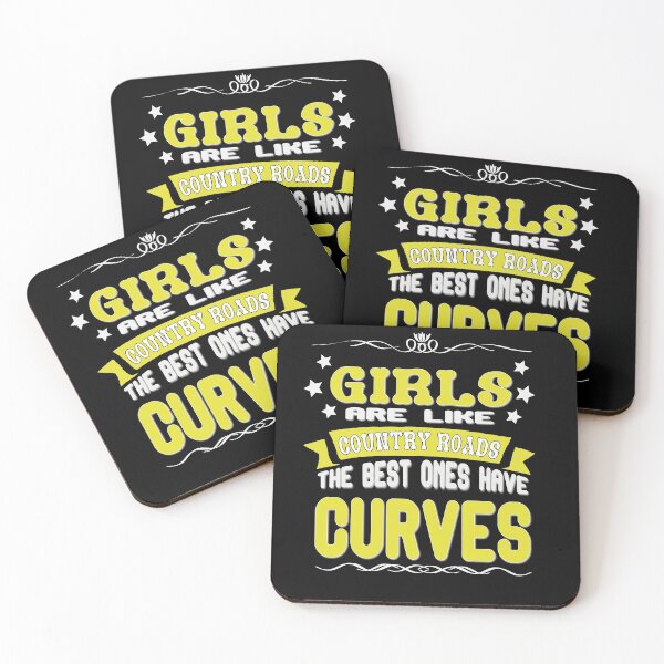 Item preview, Girls Are Like Country Roads The Best Ones Have Curves T-Shirt designed and sold by Docartdesign.