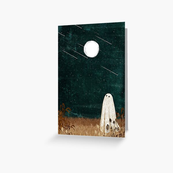 Meteor Shower Greeting Card