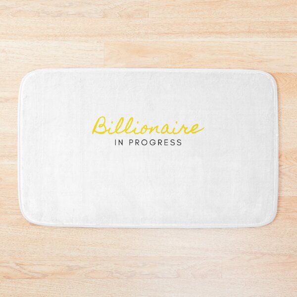 Item preview, Billionaire in Progress (Black) designed and sold by TraderShirts.