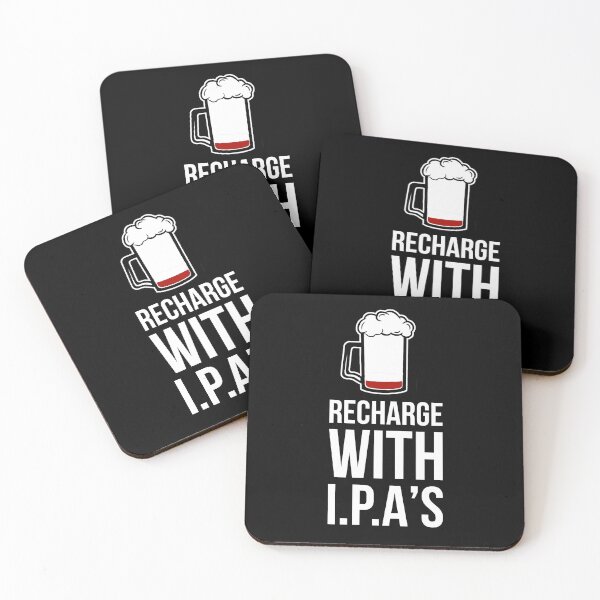 Item preview, Recharge With IPA's Home Brew Craft Brew Pale Ale Drinker designed and sold by StaticTee.