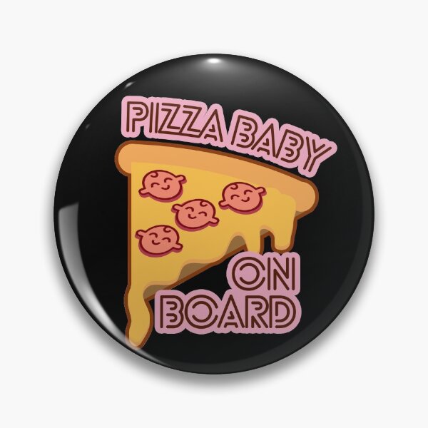 Item preview, Pizza Baby On Board designed and sold by jacjac2121.