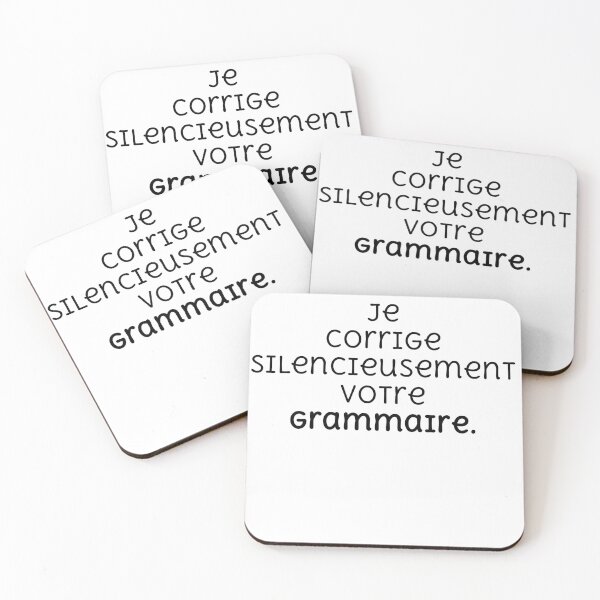 Item preview, humor: I silently correct your grammar. designed and sold by PierreMichel.