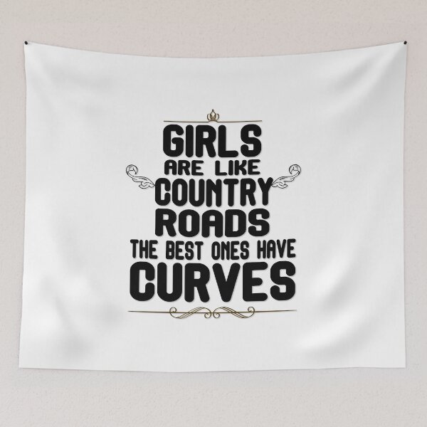 Item preview, irls Are Like Country Roads  T-Shirt designed and sold by Docartdesign.