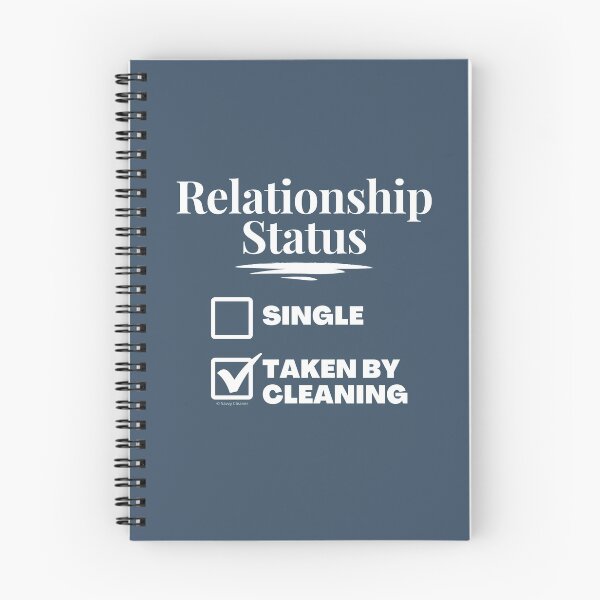 Item preview, Relationship Status Taken by Cleaning Funny Housekeeping Gifts designed and sold by SavvyCleaner.