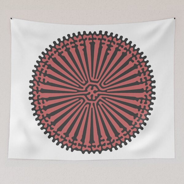 Item preview, Reaction Diffusion Ornament (Rose Gold) designed and sold by John Uttley.