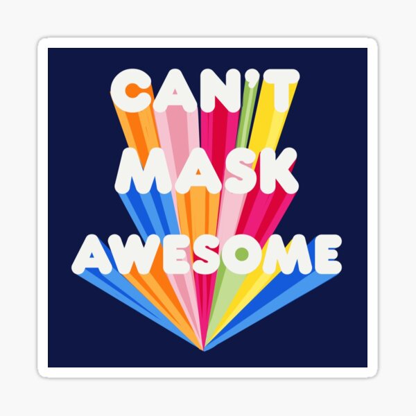 Item preview, can't mask awesome designed and sold by TheArtyApples.