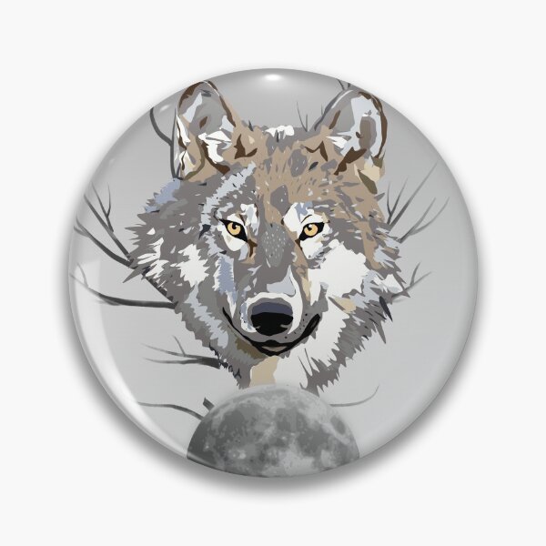 Item preview, Un lobo salvaje en la luna. designed and sold by MARDZI.