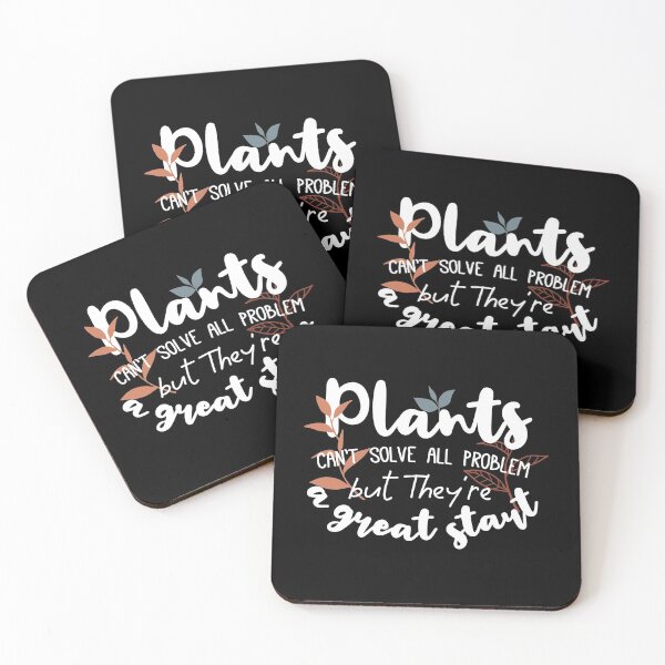 Item preview,  Plants The Great Start Wisdom Quotes and Pattern Art Black Ver designed and sold by FlinArt.