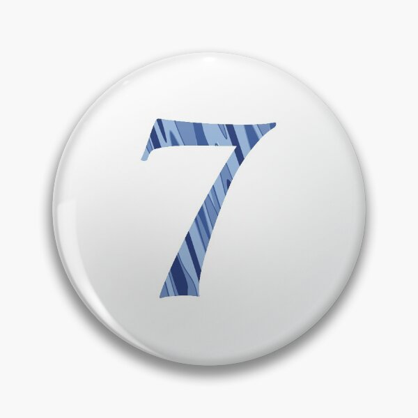 Item preview, Number SEVEN sticker designed and sold by SakiOno.
