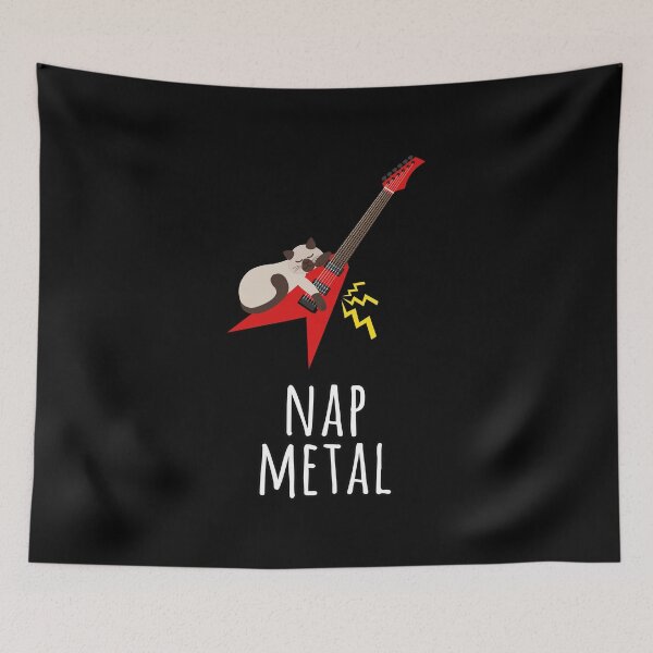 Item preview, Cute Siamese Cat | Funny Gift | Metal Guitar  designed and sold by Fluffy-Vectors.