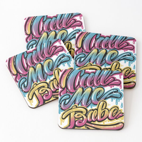 Item preview, Call me Babe, Lettering design  designed and sold by PAINTORS.