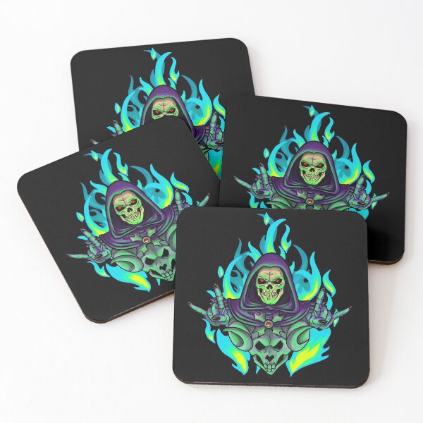 Item preview, Skull faces and devil horns designed and sold by GamesRockDesign.