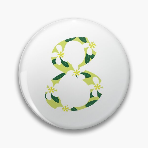 Item preview, Number EIGHT sticker designed and sold by SakiOno.