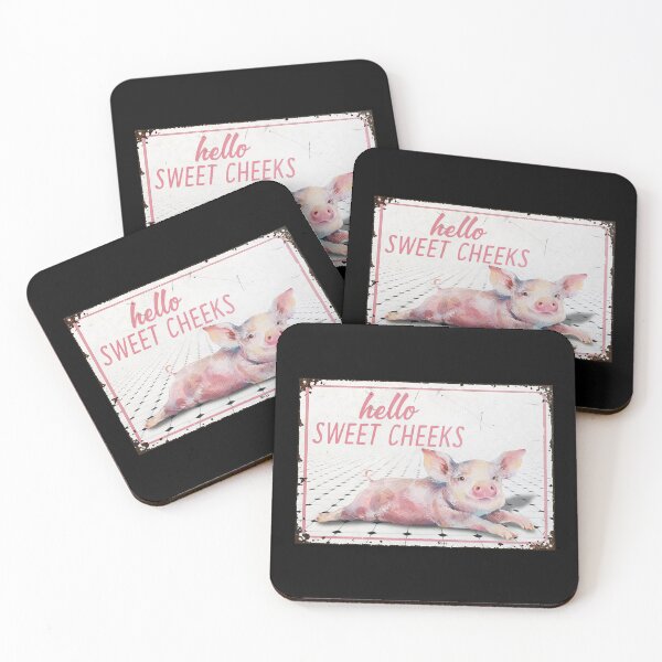 Item preview, Heelo Sweet Cheek Pink Pig Gift Farm Farmer designed and sold by Stewar-ArtCool.