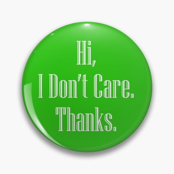 Item preview, I Don't Care -T-shirt typography Vector Art designed and sold by Cre8iveSkill.
