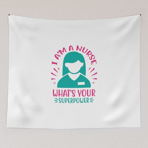 Item preview, I Am A Nurse What's Your Superpower designed and sold by LemonCreations.