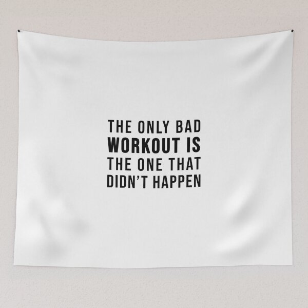 Item preview, The only bad workout is the one that didn't happen designed and sold by TopsellerShirts.