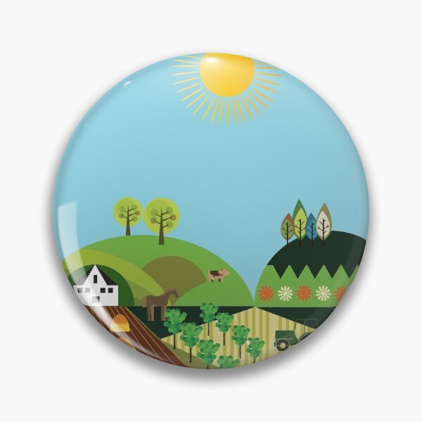 Item preview, Valley farm designed and sold by Design4uStudio.