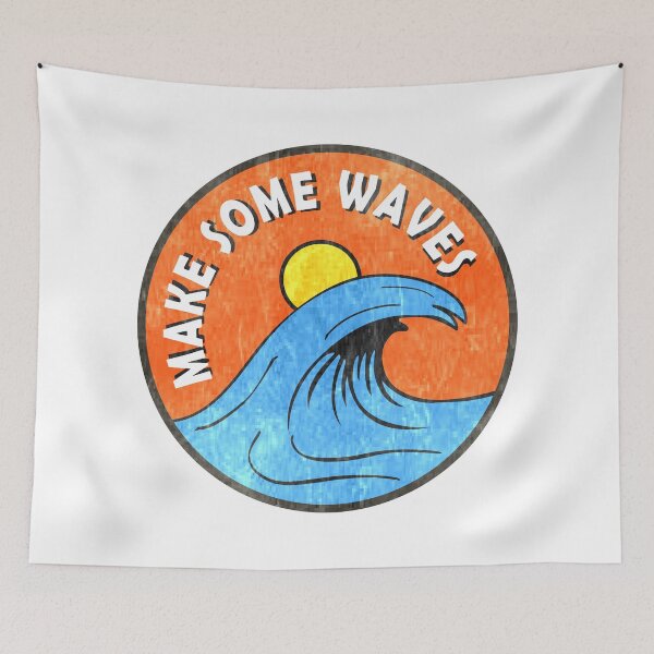 Item preview, Vintage Surf Make Some Waves  designed and sold by TonySpencer.
