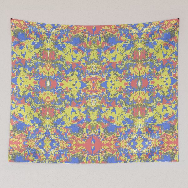 Item preview, Abstract Yellow Red pattern designed and sold by LIRAZ ZIV.