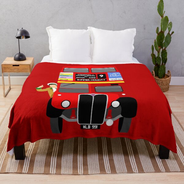 Item preview, Summer Holiday London Red Double Decker Movie Bus designed and sold by YouNeedKitch.