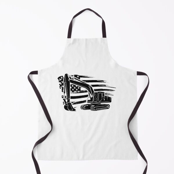 Item preview, Excavator Torn American FlagGift designed and sold by fungear.