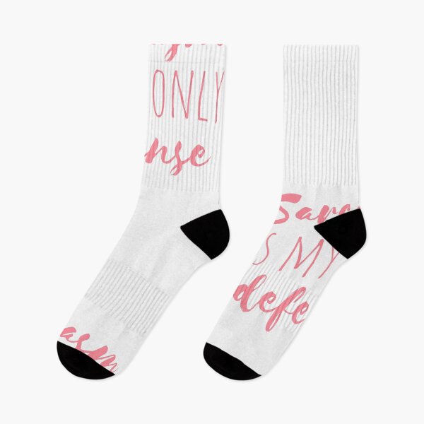 Item preview, Sarcasm is my only defense defence stiles (teen wolf) funny quote pink (coral) designed and sold by emcazalet.