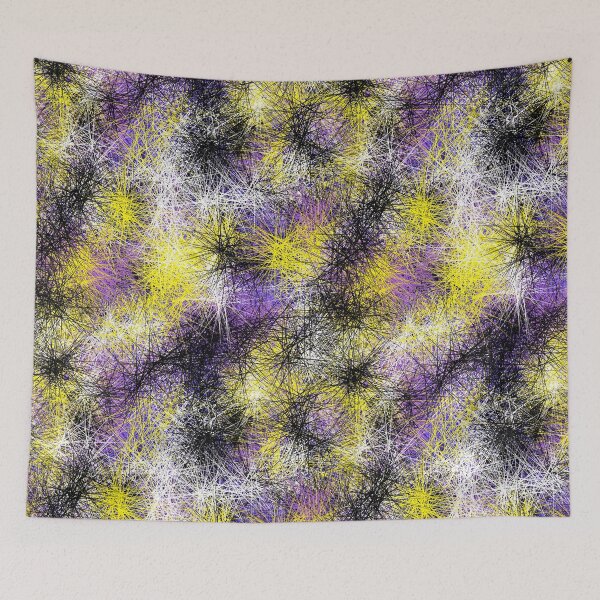 Item preview, Non-binary flag colours designed and sold by Louisa Powell.