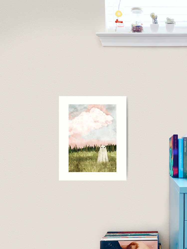 Thumbnail 2 of 3, Art Print, Cotton candy skies designed and sold by katherineblower.