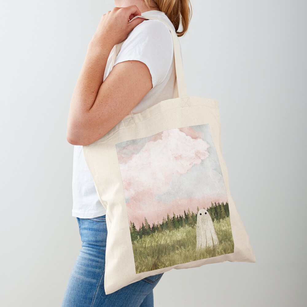 Cotton candy skies Tote Bag