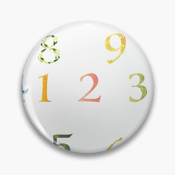 Item preview, Number ZERO to NINE sticker designed and sold by SakiOno.
