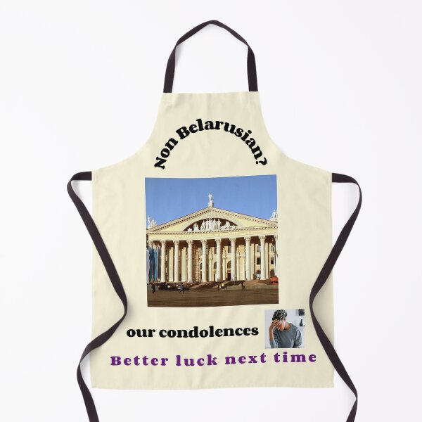 Item preview, "Condolences to non Belarusians"  (black text) designed and sold by skoumpourdides.