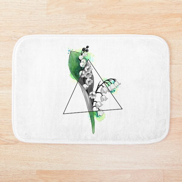 Item preview, Monochrome Lily-of-the-valley Prism designed and sold by Art by Sylph.