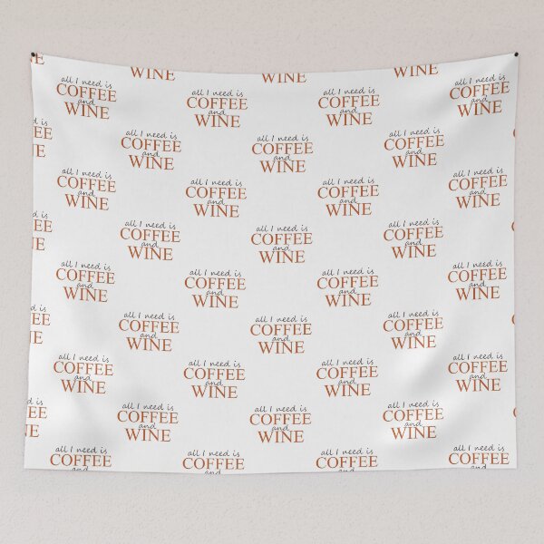 Item preview, All I need is Coffee and Wine designed and sold by ben-taylor1234.
