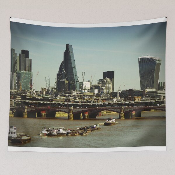 Item preview, London Cityscape Blackfriars Bridge England designed and sold by AndyEvansPhotos.