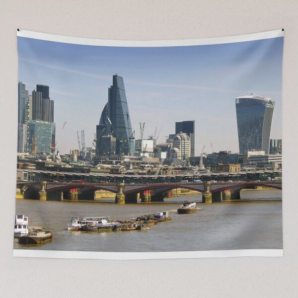 Item preview, London Cityscape Blackfriars Bridge England designed and sold by AndyEvansPhotos.