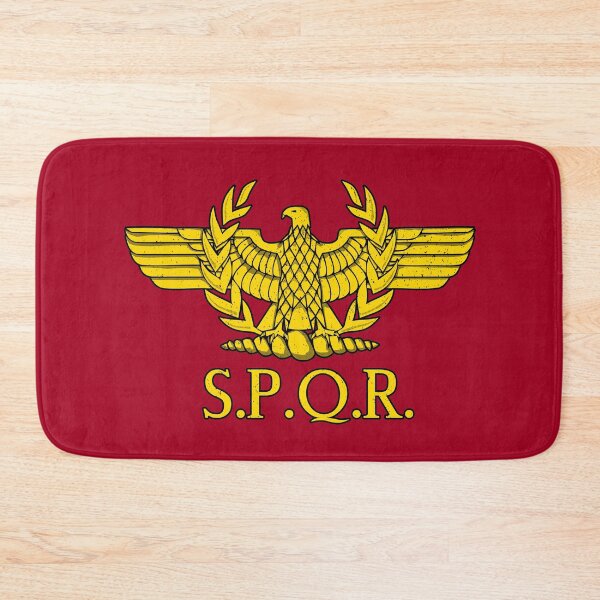 Item preview, Roman Standard - Rome - SPQR - Roman Empire - Gold designed and sold by createdezign.