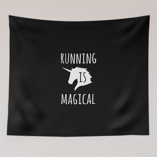 Item preview, Running Is Magical designed and sold by TheBeastNation.