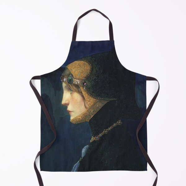 Item preview, Head of a Lady in Medieval Dress (1900) by Lucien-Victor Guirand De Scévola designed and sold by likiska.