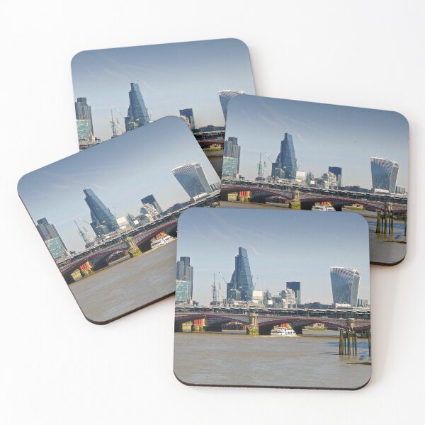 Item preview, London Cityscape Blackfriars Bridge England designed and sold by AndyEvansPhotos.