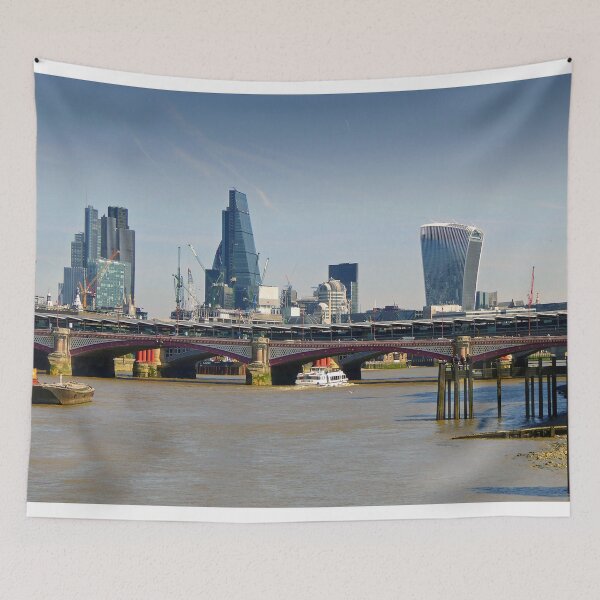 Item preview, London Cityscape Blackfriars Bridge England designed and sold by AndyEvansPhotos.