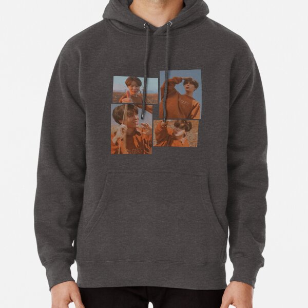 jimin orange hoodie